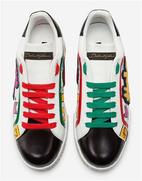 dolce gabbana custom sneakers men|dolce gabbana men's sneakers sale.